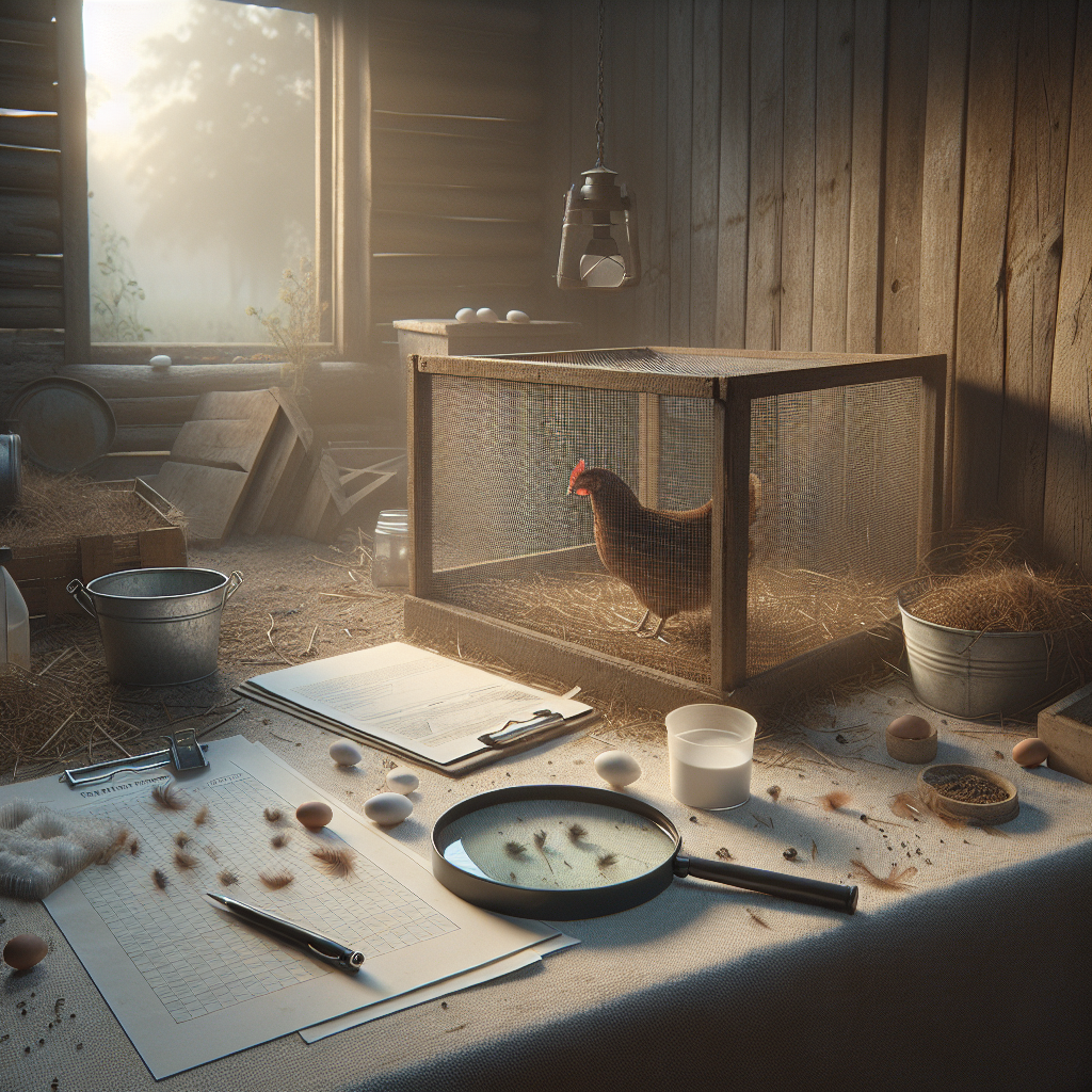 Vermifuger les poules dès leur arrivée