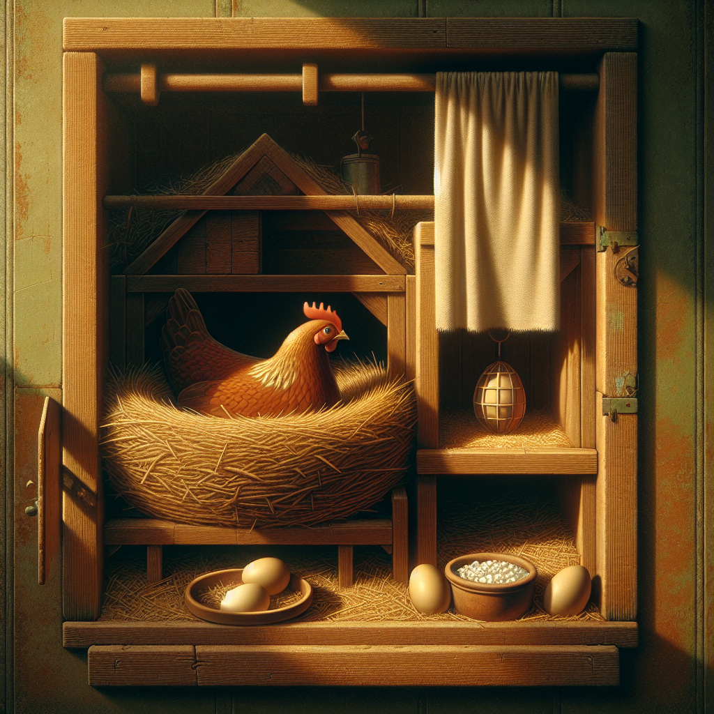 Arrêter les poules qui mangent leurs oeufs au pondoir