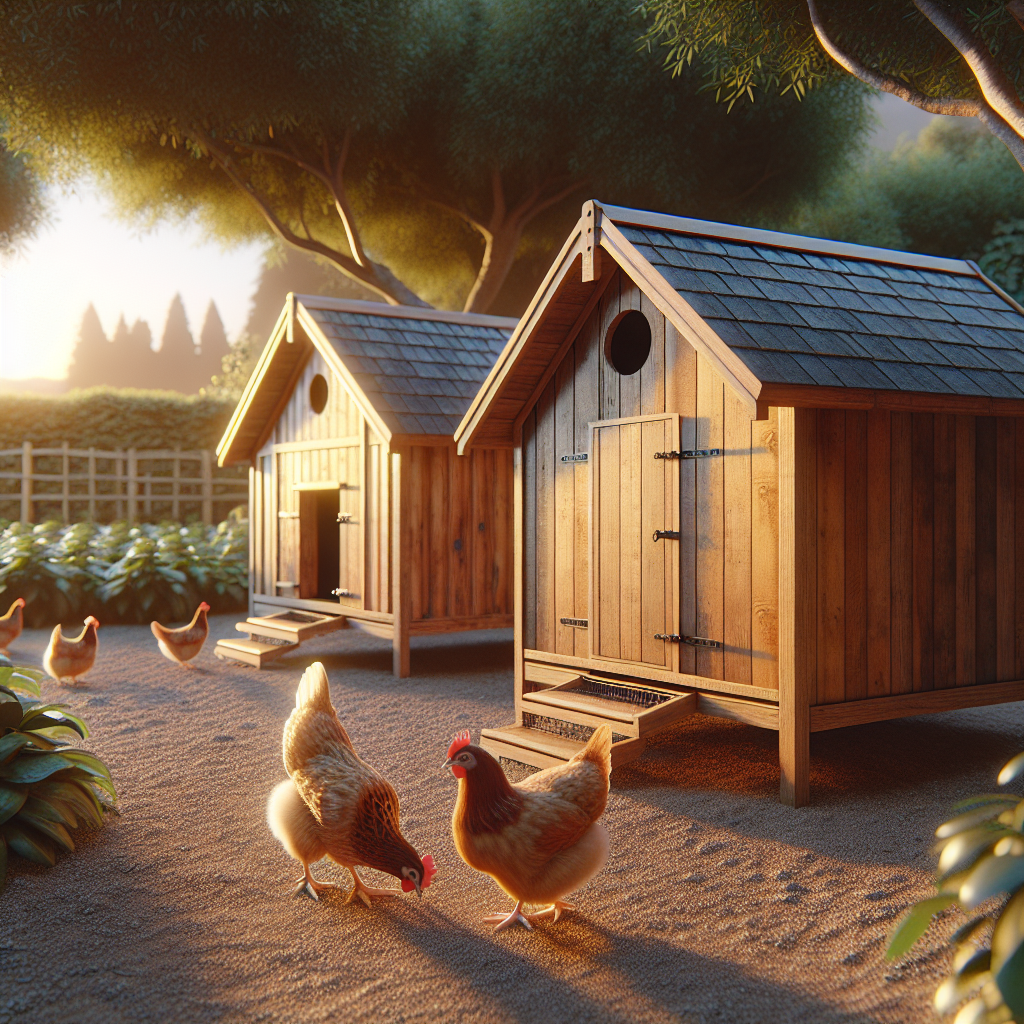Poulailler bois ou plastique, comparatif et conseils d'éleveur