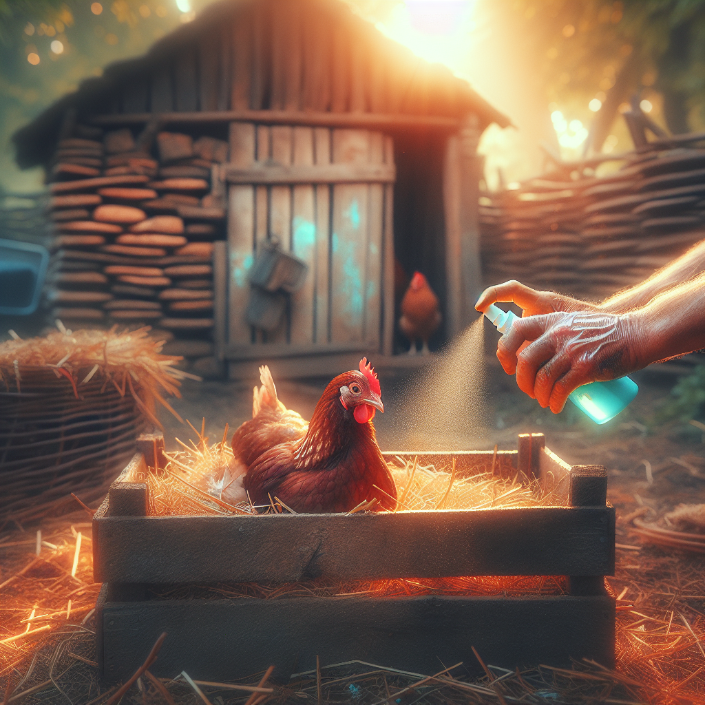 Soigner une poule blessée après picage entre congénères